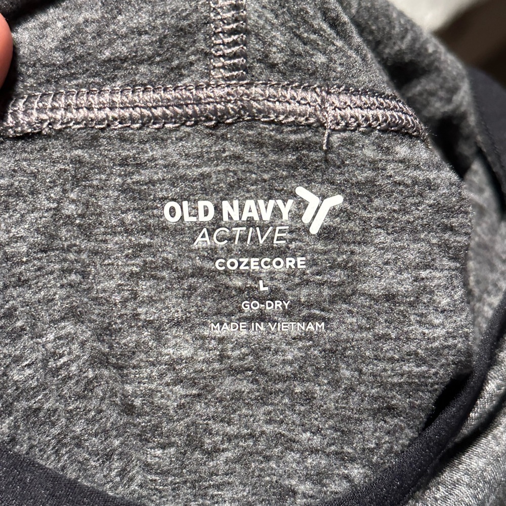 Old Navy Active CozeCore Gray Top